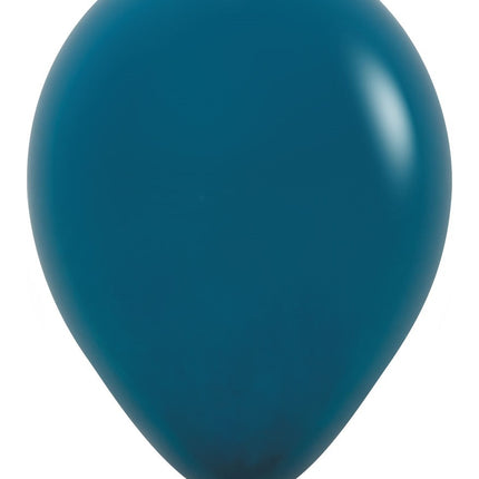 Balony Deep Teal 30cm 12szt