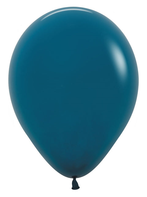 Balony Deep Teal 30cm 12szt