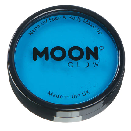 Farba do twarzy Moon Glow Neon UV Pro Intense Blue 36g