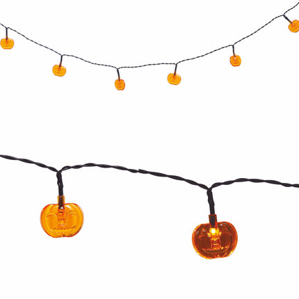 Halloweenowa girlanda świetlna LED Dynie 1,55 m