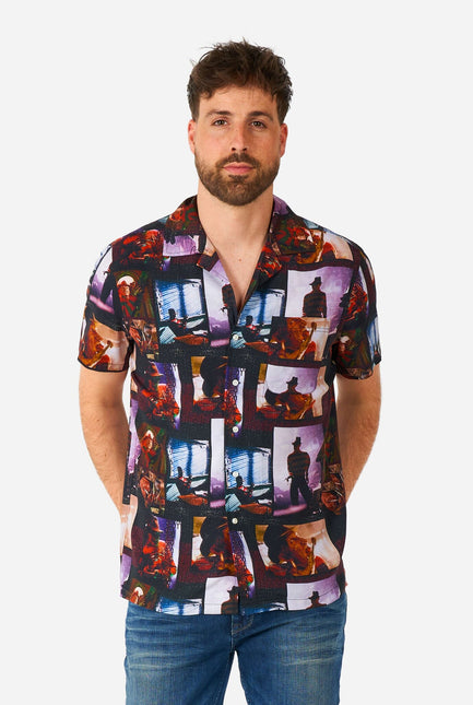 Koszula z krótkimi rękawami A Nightmare On Elmstreet Men OppoSuits