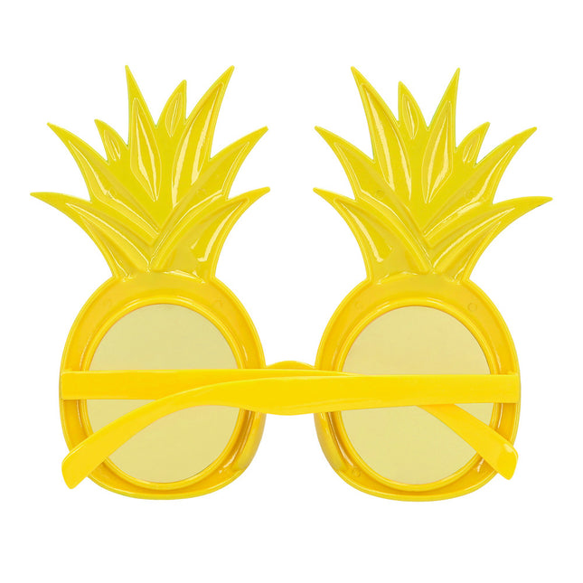 Żółte okulary ananasowe