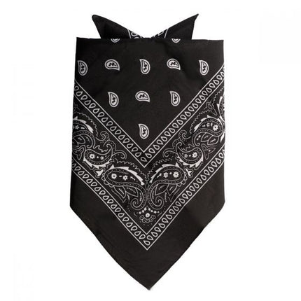 Czarna bandana 55 cm