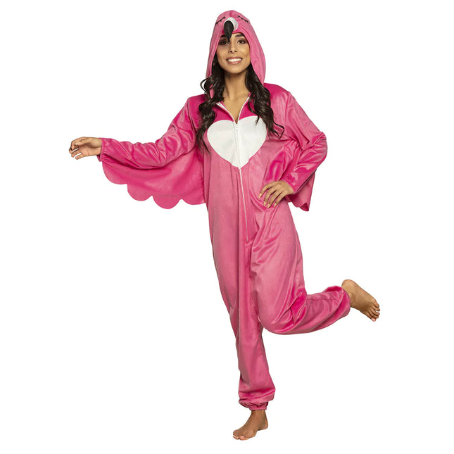 Flamingo Suit Pink Ladies