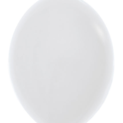 Balony białe 30cm 50szt