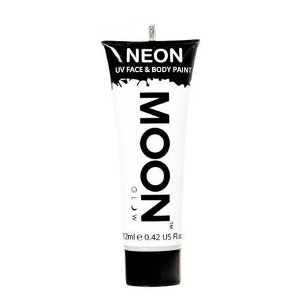 Farba do twarzy Moon Glow Intense Neon UV Face Paint White