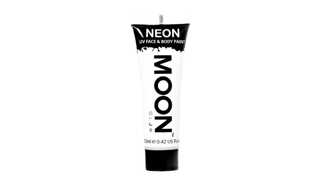 Farba do twarzy Moon Glow Intense Neon UV Face Paint White