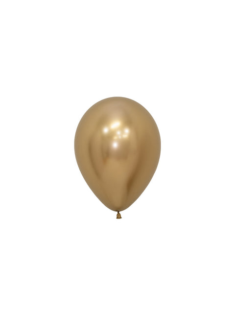 Balony Reflex Gold 12cm 50szt