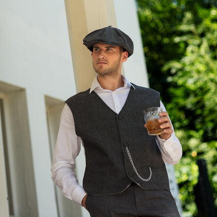 2-częściowy zestaw kostiumów Peaky Blinders Birmingham