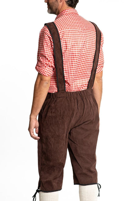 Lederhosen Lang Dark Brown