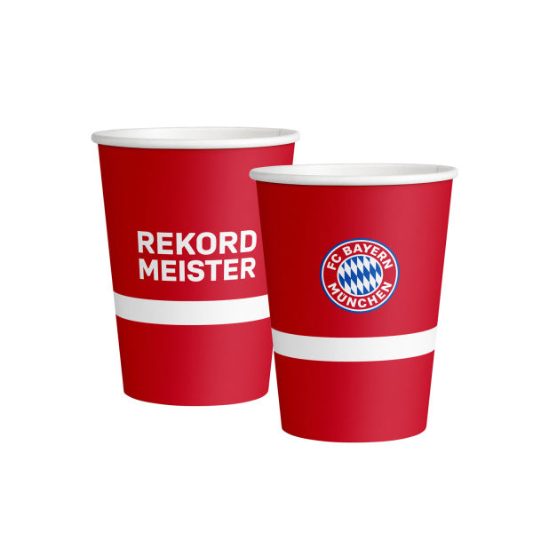 Kubki Fc Bayern MŸnchen 250ml 8szt