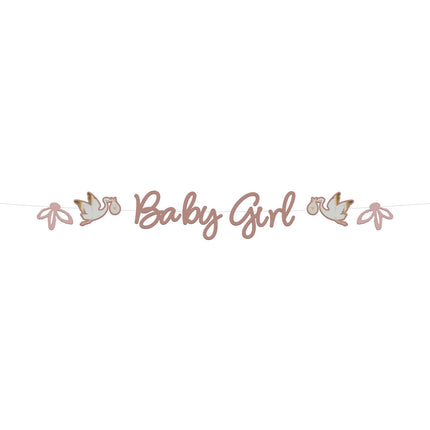 Girlanda z literek Babygirl 2m