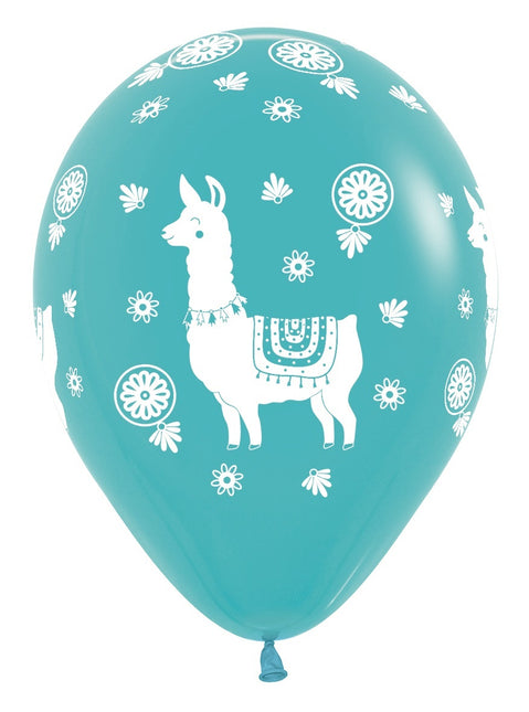 Balony Lama Mix 30cm 25szt