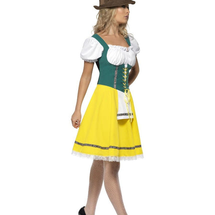 Dirndl Dress Oktoberfest Yellow