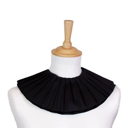 Obroża Pete's Crepe Paper Black 2-warstwowa