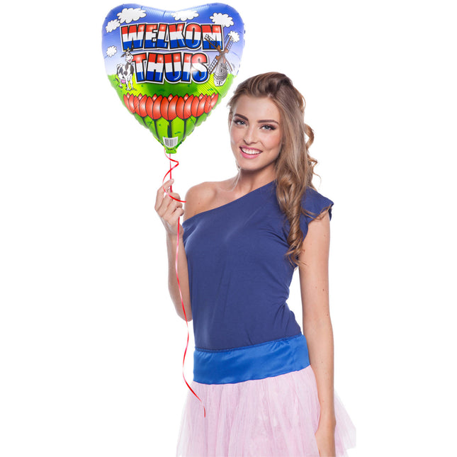 Balon powitalny 45 cm pusty