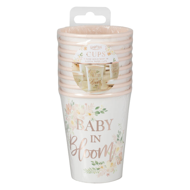 Kubki Baby In Bloom 266ml 8szt