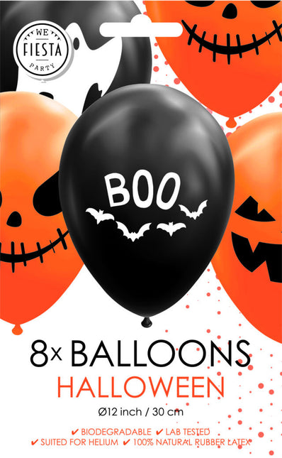 Balony na Halloween 30,5cm 8szt