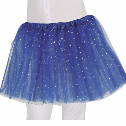 Niebieskie Tutu Stars 30cm