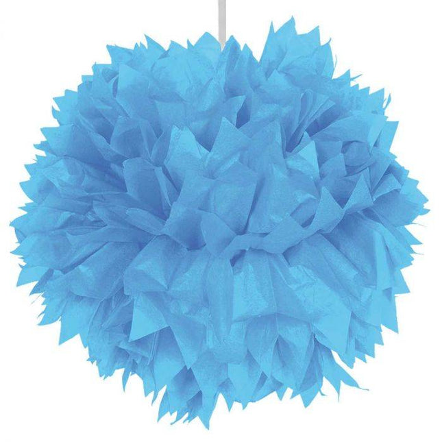 Pompon jasnoniebieski 30 cm