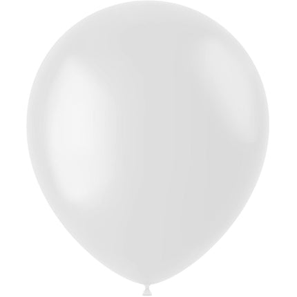 Balony kokosowe białe 33cm 100szt