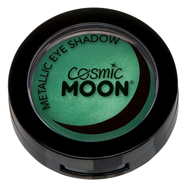 Cosmic Moon metaliczny cień do powiek zielony 3,5 g