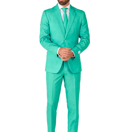 Turkusowy garnitur męski OppoSuits