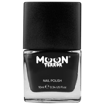 Moon Terror Halloweenowy lakier do paznokci Midnight Black 14ml