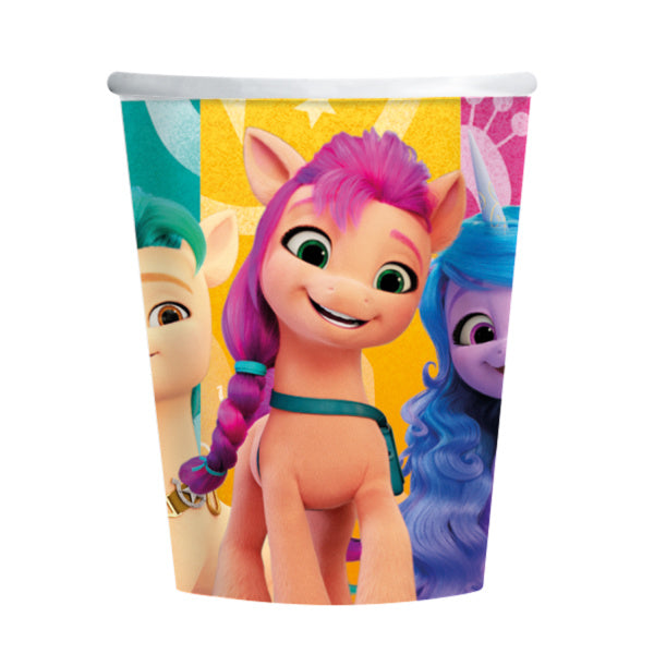 Kubki papierowe My Little Pony 250 ml 8 szt.