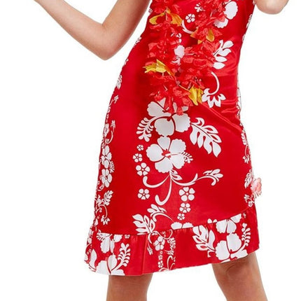 Hawaii Dress Red M