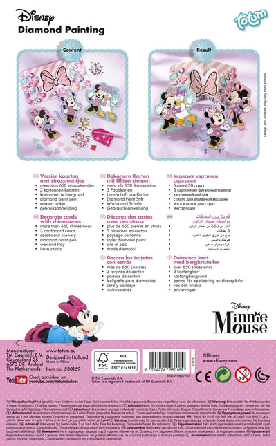 Diamentowy obraz Myszki Minnie