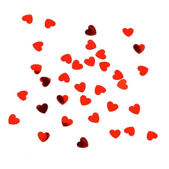Hearts Confetti Red 15gr