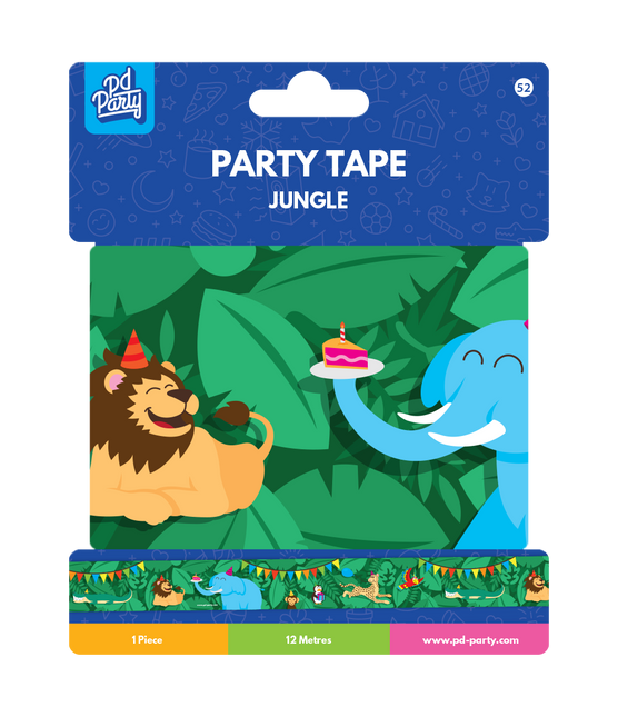 Taśma Party Tape Jungle 1,2 m