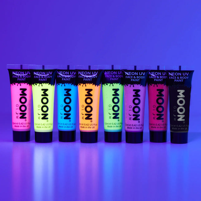 Farba do twarzy Moon Glow Pastel Neon UV Pastel Lilac 12ml