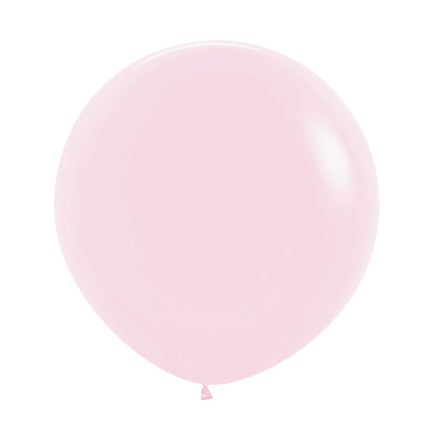 Balony Pastel Matte Pink 61cm 10szt