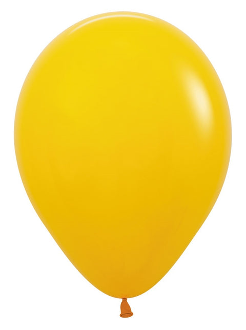 Balony Honey Yellow 30cm 50szt