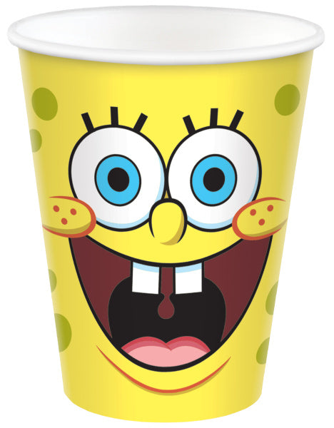 Kubki Spongebob 250ml 8szt