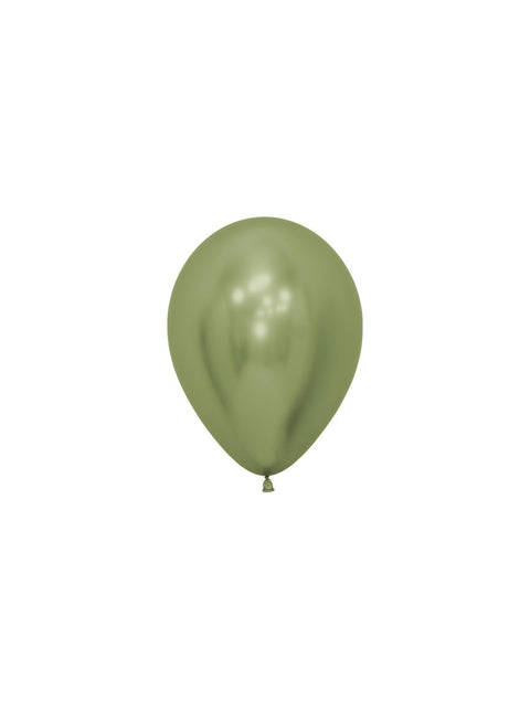 Balony Reflex Lime Green 12cm 50szt