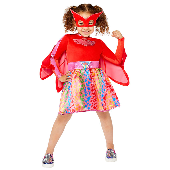 Kostium dziecięcy Owlette Rainbow Dress 6/8 lat