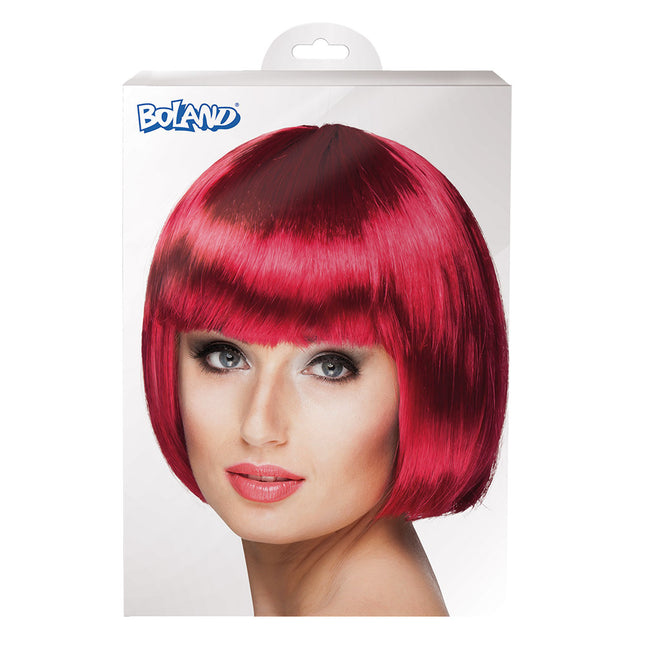 Peruka Bob Ruby Red