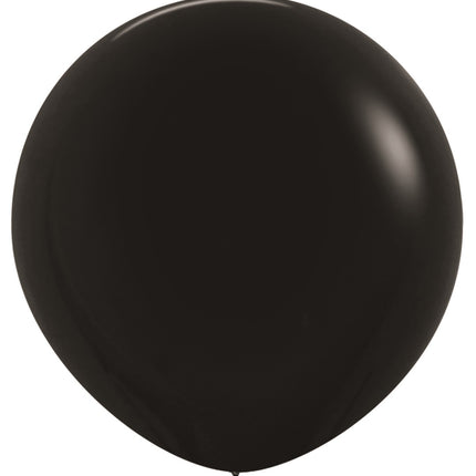 Balony czarne 91cm 10szt