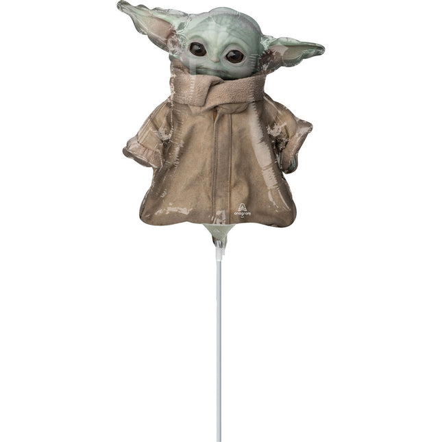 Balon foliowy Star Wars Mandalorianin Dziecko Mini 23 cm