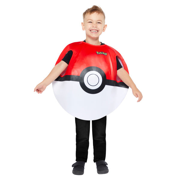 Kostium dziecięcy Pokemon Pokeball Tabard