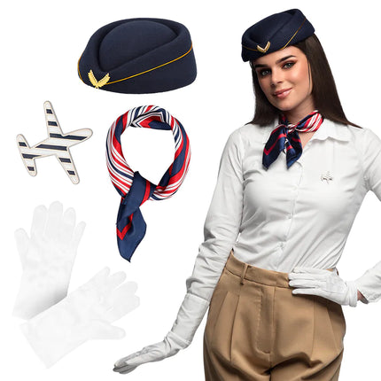 Zestaw akcesoriów dla stewardess