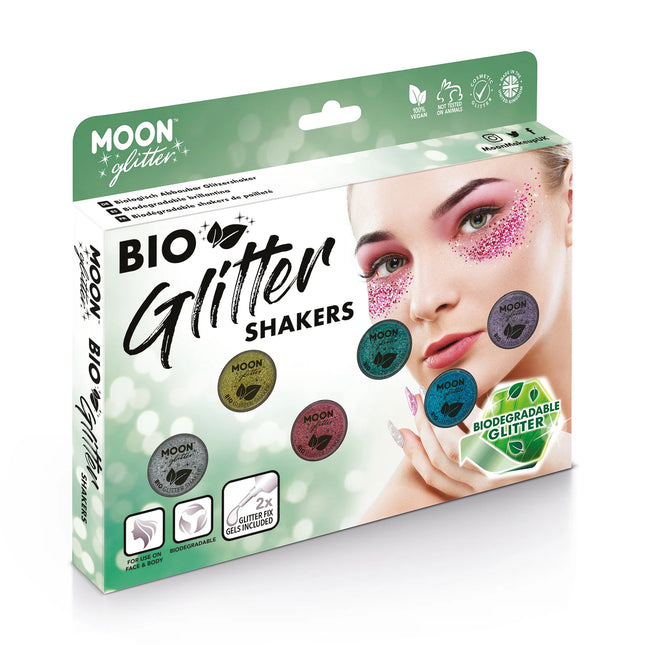 Moon Glitter Bio Glitter Shakers Turquoise 5g