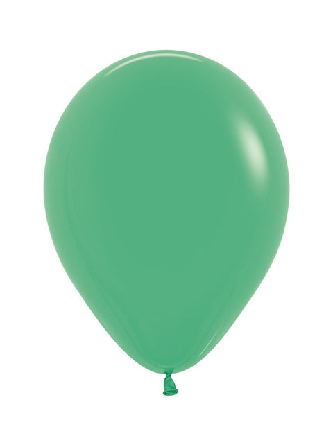 Balony Zielone 25cm 100szt