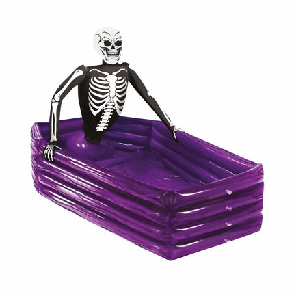 Dekoracja stołu na Halloween Skeleton Box 1m