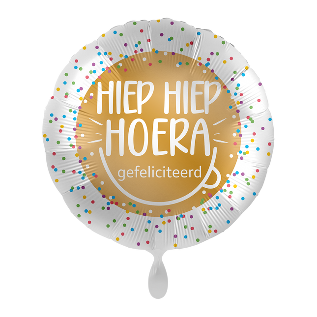 Balon helowy HIEP HIEP HOERA Gratulacje