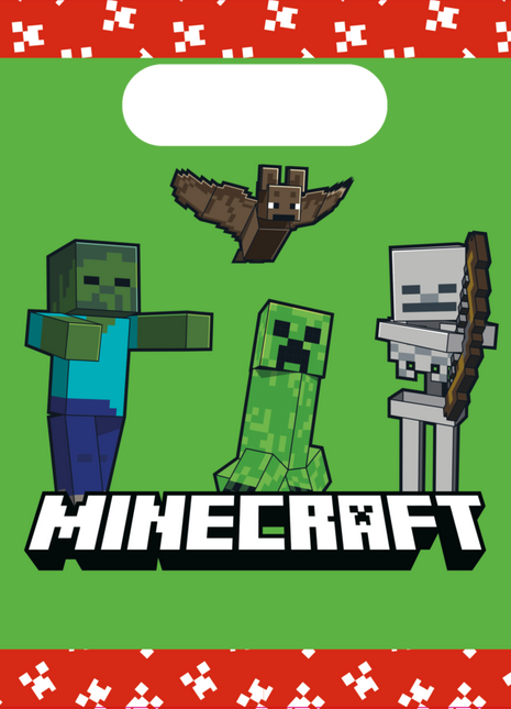 Woreczki do dzielenia się Minecraft 4 szt.