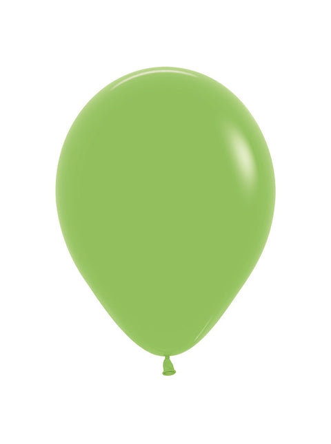 Balony Lime Green 23cm 50szt